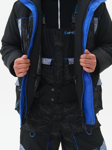 Изображение товара Костюм для охоты и рыбалки Huntsman Elbrus Reflect -45°C / 29017 (р.44-46/170-176, черный)