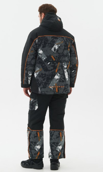 Изображение товара Костюм для охоты и рыбалки Huntsman Канада V2 -35°C КМФ 192 Исландия (р.52-54/170-176, черный)