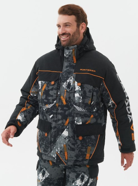 Изображение товара Костюм для охоты и рыбалки Huntsman Канада V2 -35°C КМФ 192 Исландия (р.52-54/170-176, черный)