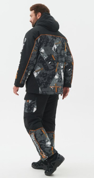 Изображение товара Костюм для охоты и рыбалки Huntsman Канада V2 -35°C КМФ 192 Исландия (р.52-54/170-176, черный)