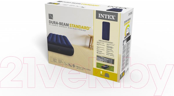 Изображение товара Надувной матрас Intex Classic Downy 64756