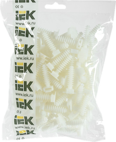 Изображение товара Дюбель под стяжку IEK UHP32-30-10-100-K01 (100шт, белый)