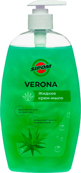 Изображение товара Мыло жидкое Sipom Verona Алое-Вера (750мл)