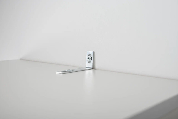 Изображение товара Стеллаж Mobi Марвэл 16.426 (белый PE шагрень/сатин 7045 SU/плэйн)