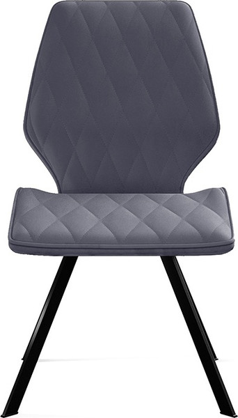 Изображение товара Стул ТриЯ Матэо (черный муар/микровелюр Brendy Graphite)