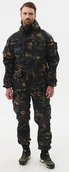 Изображение товара Костюм для охоты и рыбалки Huntsman Горка 5 -5°С сombo Мультикам City/Черный Cat's Eye/Смесовая Ри (р.44-46/182-188)