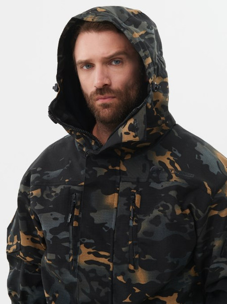 Изображение товара Костюм для охоты и рыбалки Huntsman Горка 5 -5°С сombo Мультикам City/Черный Cat's Eye/Смесовая Ри (р.44-46/182-188)