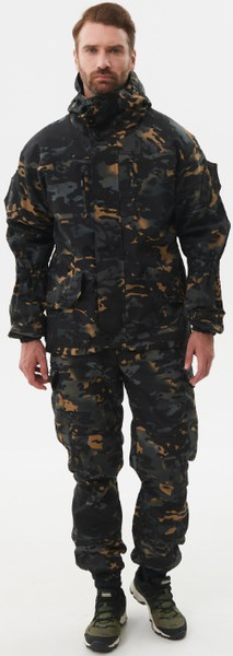 Изображение товара Костюм для охоты и рыбалки Huntsman Горка 5 -5°С сombo Мультикам City/Черный Cat's Eye/Смесовая Ри (р.44-46/182-188)