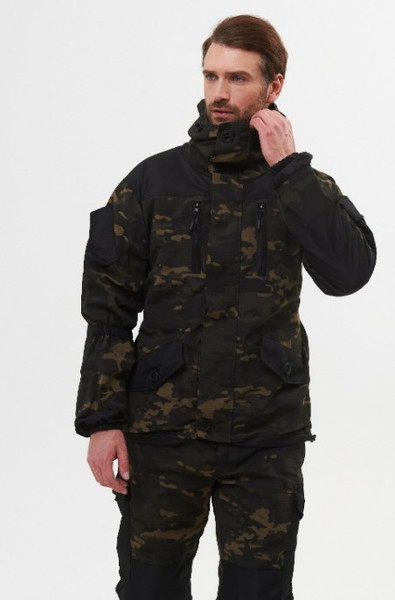 Изображение товара Костюм для охоты и рыбалки Huntsman Горка 5 -5°С сombo Мультикам City/Черный Cat's Eye/Смесовая Ри (р.44-46/182-188)