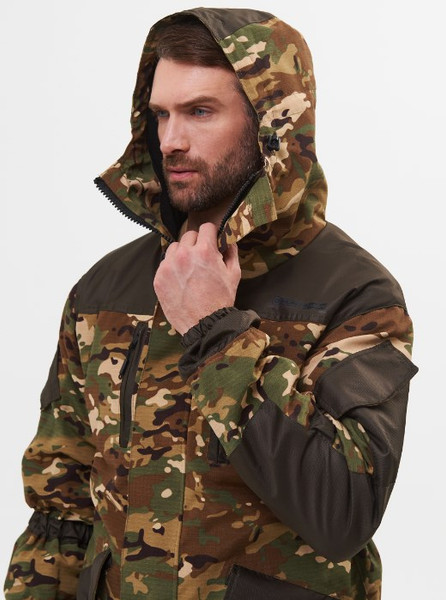 Изображение товара Костюм для охоты и рыбалки Huntsman Горка 5 -5°С Мультикам/Хаки Cat's Eye/Смесовая Рипстоп (р.44-46/182-188)