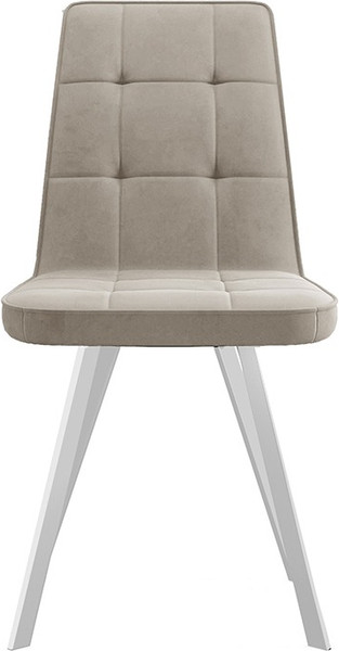 Изображение товара Стул ТриЯ Рони (белый муар/микровелюр Brendy Creame)
