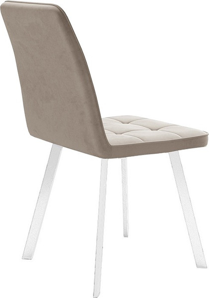 Изображение товара Стул ТриЯ Рони (белый муар/микровелюр Brendy Creame)