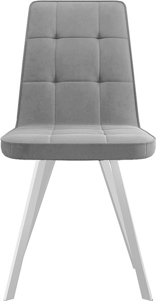 Изображение товара Стул ТриЯ Рони (белый муар/микровелюр Brendy Grey)