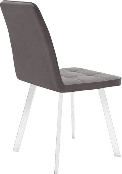 Изображение товара Стул ТриЯ Рони (белый муар/микровелюр Brendy Latte)