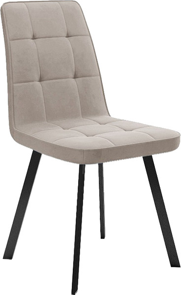 Изображение товара Стул ТриЯ Рони (черный муар/микровелюр Brendy Creame)
