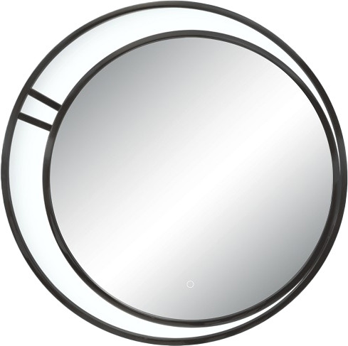 Изображение товара Зеркало Континент Marlene Led d 700 (серый муар)