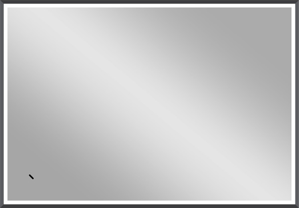 Изображение товара Зеркало Континент Stage Grey Led 100х70 (с реверсивным креплением, бесконтактным сенсором)
