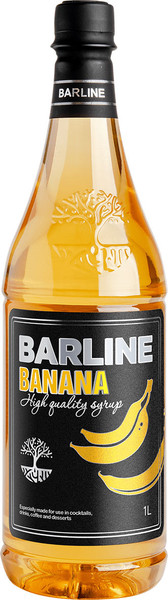 Изображение товара Сироп Barline Желтый Банан (1л, ПЭТ)