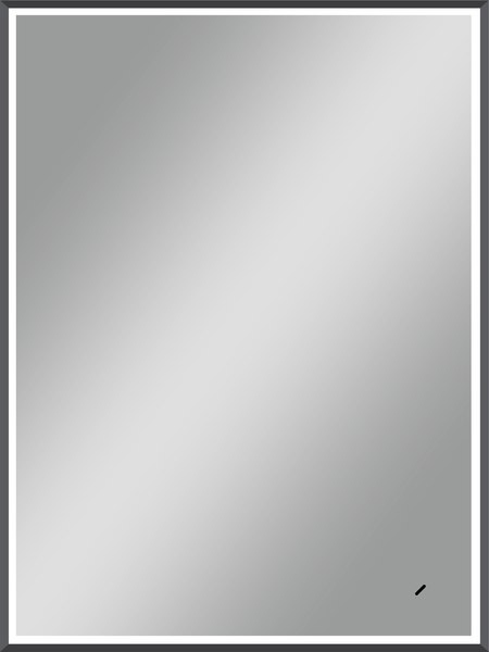 Изображение товара Зеркало Континент Stage Grey Led 60х80 (с реверсивным креплением, бесконтактным сенсором)