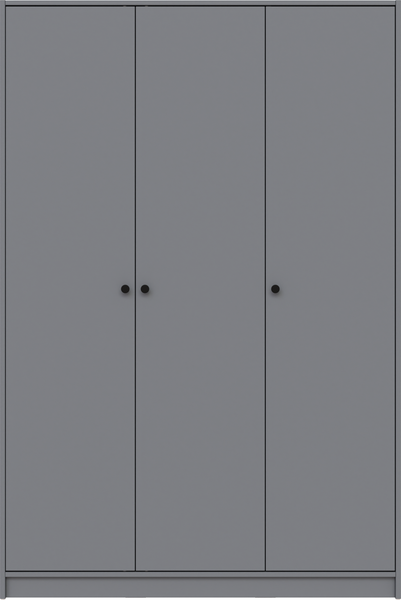 Изображение товара Шкаф Mio Tesoro Мини 3 двери 2.07.01.040.4 (серый)