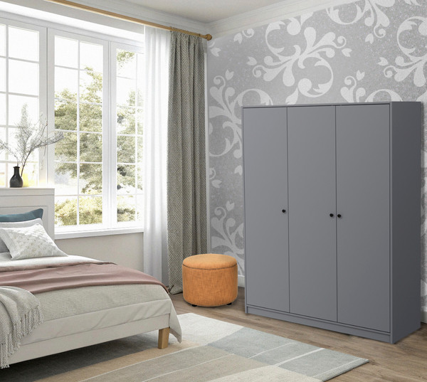 Изображение товара Шкаф Mio Tesoro Мини 3 двери 2.07.01.040.4 (серый)