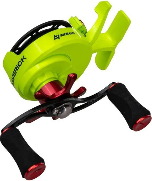 Изображение товара Катушка мультипликаторная Nisus Maverick LH / N-FCK60-G-L (салатовый)