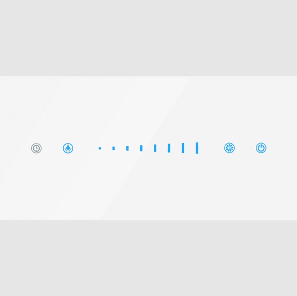 Изображение товара Вытяжка скрытая Maunfeld Prestige 90 (белый)