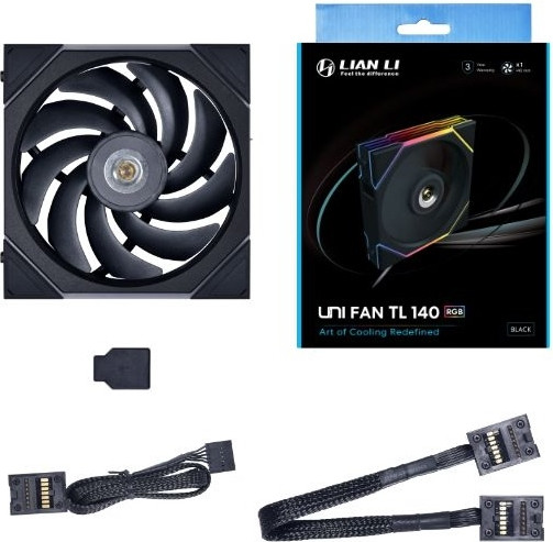 Изображение товара Вентилятор для корпуса Lian Li Uni Fan TL 140 / G99.14TL1B.00 (черный)