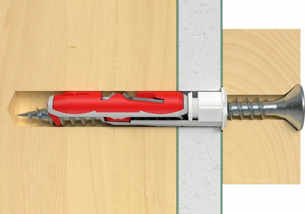 Изображение товара Дюбель универсальный FISCHER DuoTec 12 S PH с винтом / 542797 (10шт)