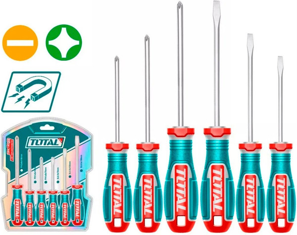 Изображение товара Набор отверток TOTAL TKSDS0626 (6шт)