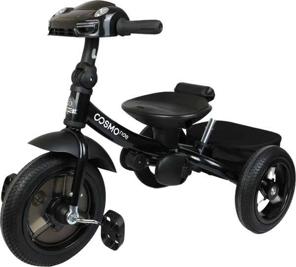 Изображение товара Трехколесный велосипед с ручкой CosmoRide LX-01ED (черный)