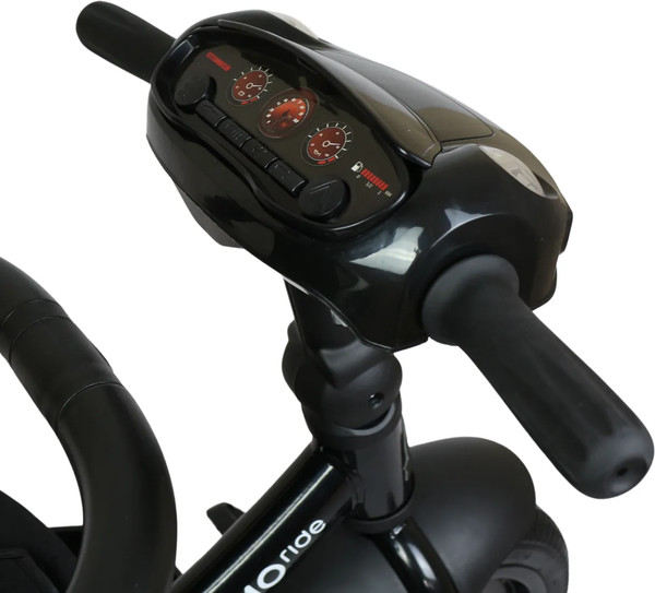 Изображение товара Трехколесный велосипед с ручкой CosmoRide LX-01ED (черный)