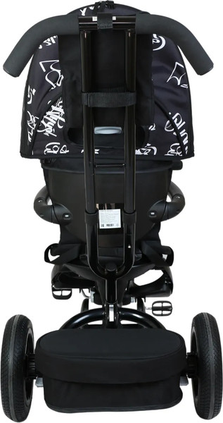 Изображение товара Трехколесный велосипед с ручкой CosmoRide LX-01ED (черный)