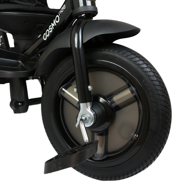 Изображение товара Трехколесный велосипед с ручкой CosmoRide LX-01ED (черный)