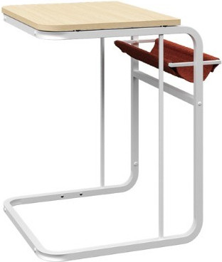 Изображение товара Приставной столик Mobi Марвэл 12.122 (плэйн/Epic 45 terra/белый)