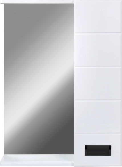 Изображение товара Шкаф с зеркалом для ванной Doratiz Вальс 50 R / 2711.152 (белый, с подсветкой)