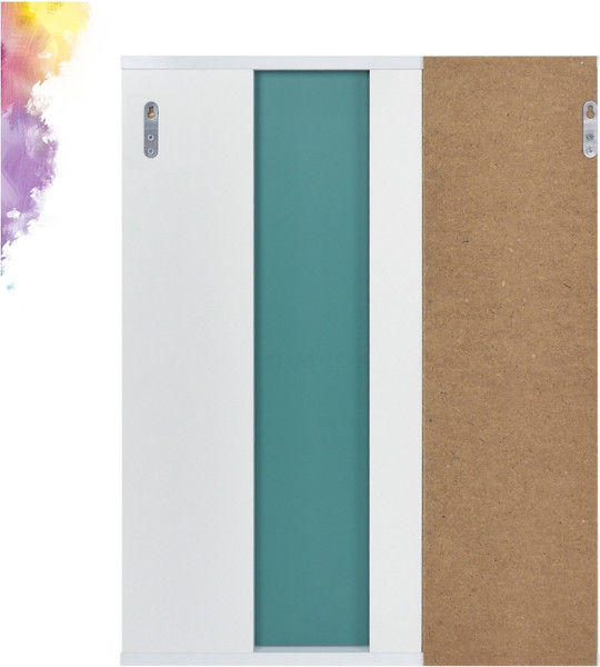 Изображение товара Шкаф с зеркалом для ванной Doratiz Вальс 50 R / 2711.152 (белый, с подсветкой)