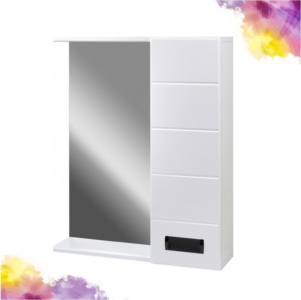 Изображение товара Шкаф с зеркалом для ванной Doratiz Вальс 60 R / 2711.153 (белый, с подсветкой)