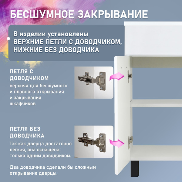 Изображение товара Тумба под умывальник Doratiz Вальс 60 / 9908.178