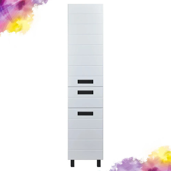 Изображение товара Шкаф-пенал для ванной Doratiz Вальс 40 R / 2712.397 (напольный, белый)