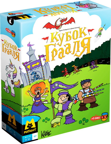 Изображение товара Настольная игра 4Games Кубок Грааля / 4G-016