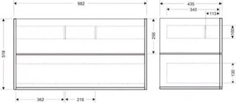 Изображение товара Тумба под умывальник Toppus Silk 100 / 9711.003