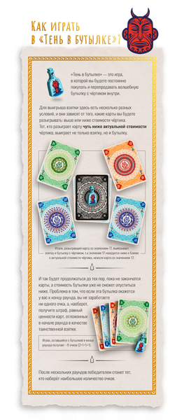 Изображение товара Настольная игра 4Games Тень в бутылке / 4G-019