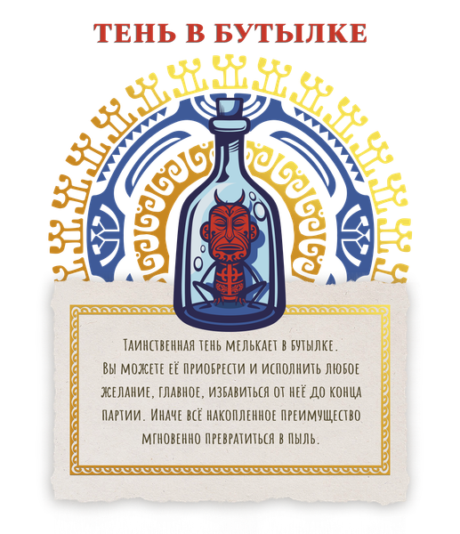 Изображение товара Настольная игра 4Games Тень в бутылке / 4G-019