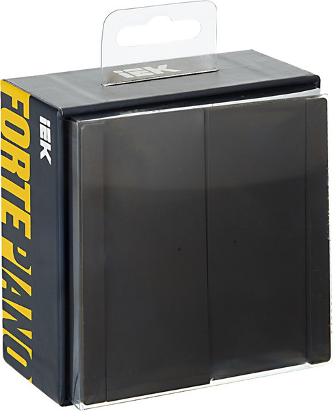 Изображение товара Выключатель IEK Forte&Piano FP-V20-1-10-1-K03 (серый)