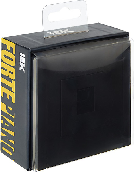 Изображение товара Розетка IEK Forte&Piano FP-K10-1-K02 (черный)