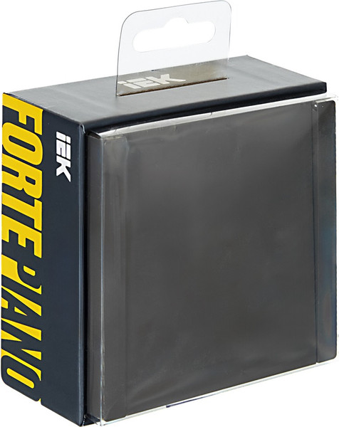 Изображение товара Выключатель IEK Forte&Piano FP-V10-0-10-1-K03 (серый)