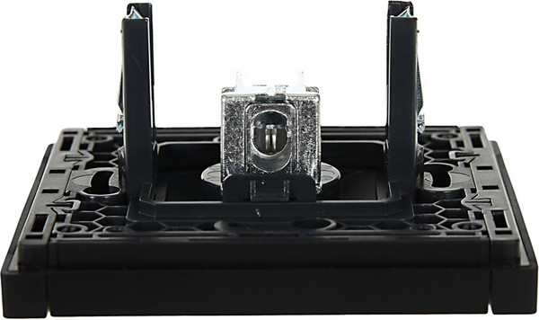 Изображение товара Розетка IEK Forte&Piano FP-A10-O-K02 (черный)