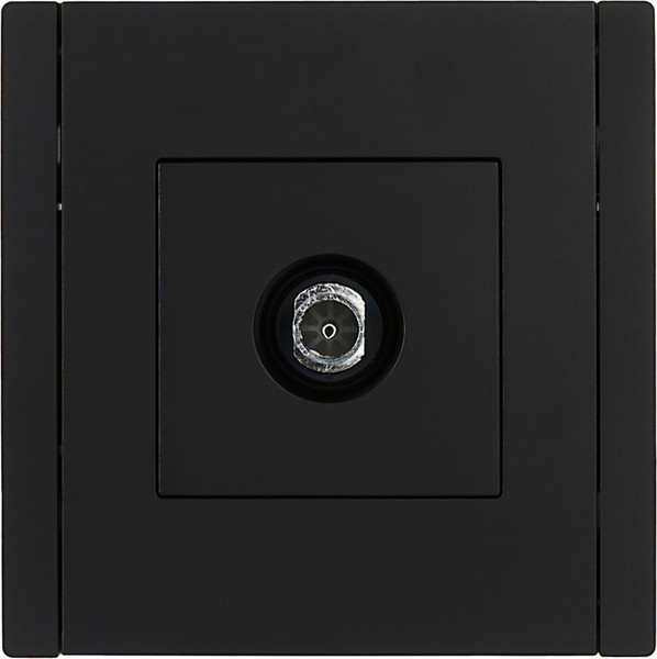 Изображение товара Розетка IEK Forte&Piano FP-A10-O-K02 (черный)