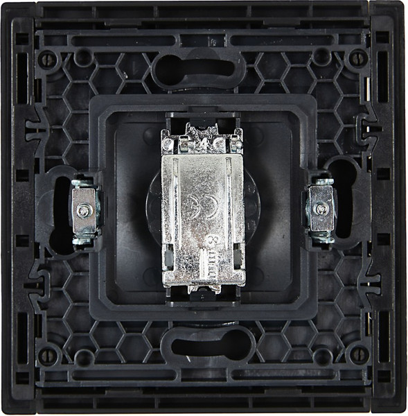 Изображение товара Розетка IEK Forte&Piano FP-A10-O-K02 (черный)